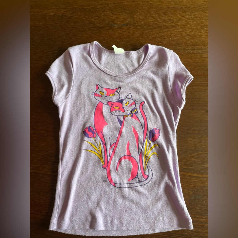 Rare vintage kitty tee